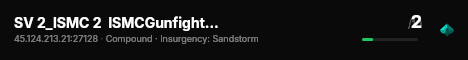 SV 2_ISMC 2  ISMCGunfighter_Tac_Legacy TacticalBots Hardcore live status badge