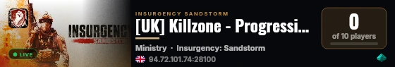 [UK] Killzone - Progression - Use Any Gun! - Bots∞ live status badge