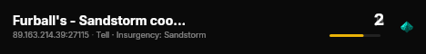 Furball's - Sandstorm coop 3-2 survival live status badge