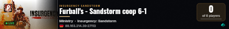 Furball's - Sandstorm coop 6-1 live status badge