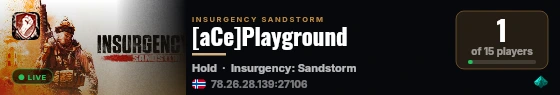 [aCe]Playground live status badge