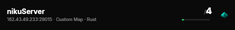 nikuServer live status badge
