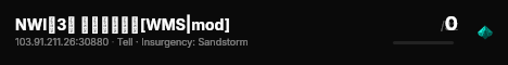 NWI星3服 共享家园行动[WMS|mod] live status badge