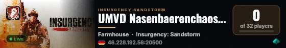 UMVD Nasenbaerenchaosclub live status badge
