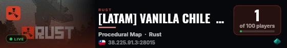 [LATAM] VANILLA CHILE  SIN LIMITES / BI-SEMANAL 20/08 live status badge