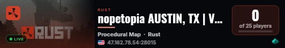 nopetopia AUSTIN, TX | VANILLA | MONTHLY live status badge