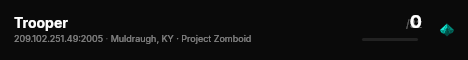 Trooper live status badge