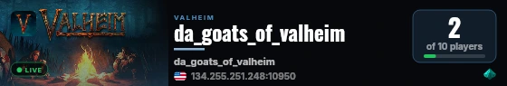 da_goats_of_valheim live status badge