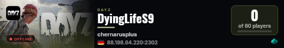 DyingLifeS9 live status badge