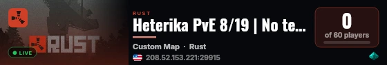 Heterika PvE 8/19 | No tech tree month live status badge