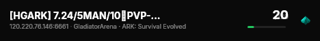 [HGARK] 7.24/5MAN/10倍PVP--GA角斗场 - (v361.7) live status badge