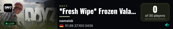 *Fresh Wipe* Frozen Valar Morghulis 1PP | Vanilla+ | CodeLock | live status badge