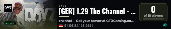 [GER] 1.29 The Channel - PvE - Survival - now open live status badge