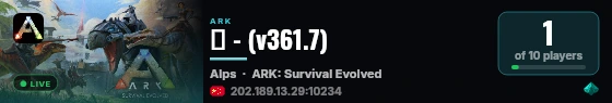 叶 - (v361.7) live status badge