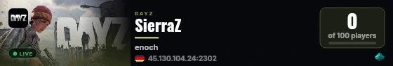 SierraZ live status badge
