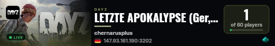 LETZTE APOKALYPSE (Ger, only PvE) live status badge