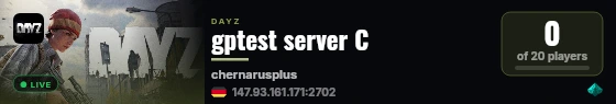 gptest server C live status badge