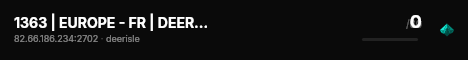 1363 | EUROPE - FR | DEERISLEv6 - VANILLA live status badge