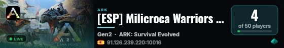 [ESP] Milicroca Warriors [GENESIS 2][PVE] - (v361.7) live status badge