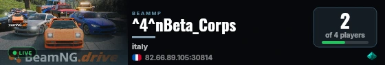 ^4^nBeta_Corps live status badge