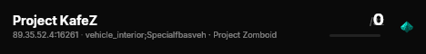 Project KafeZ live status badge