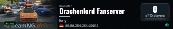 Drachenlord Fanserver live status badge