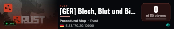 [GER] Blech, Blut und Bier | 10X | Fast Build live status badge