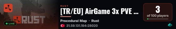 [TR/EU] AirGame 3x PVE YENI BASLAYANLAR live status badge