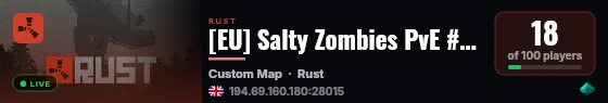 [EU] Salty Zombies PvE #1 | Skills | Raid | Jetpack | Event live status badge