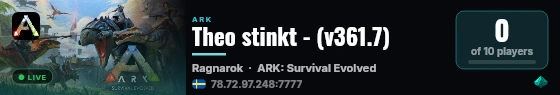 Theo stinkt - (v361.7) live status badge