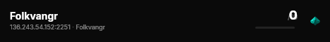 Folkvangr live status badge