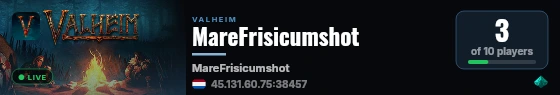 MareFrisicumshot live status badge