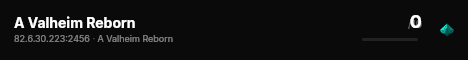A Valheim Reborn live status badge
