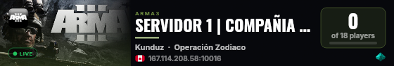 SERVIDOR 1 | COMPAÑIA FOX live status badge