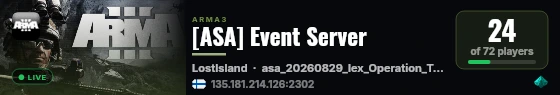 [ASA] Event Server live status badge