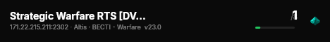 Strategic Warfare RTS [DV. RU] live status badge