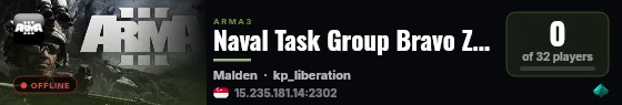Naval Task Group Bravo Zulu (Philippines) live status badge