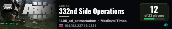 332nd Side Operations live status badge