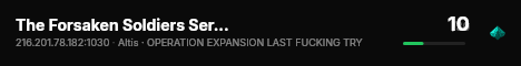 The Forsaken Soldiers Server https://discord.gg/y3qSNDNsqW live status badge