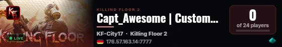 Capt_Awesome | CustomMaps | FriendlyFire live status badge