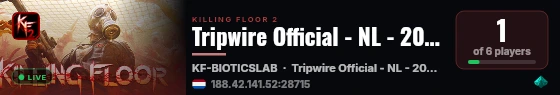 Tripwire Official - NL - 200005360 live status badge