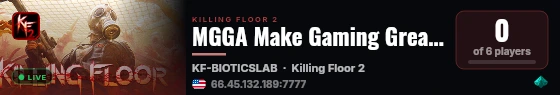 MGGA Make Gaming Great Again live status badge