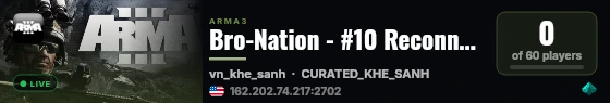 Bro-Nation - #10 Reconnaissance live status badge