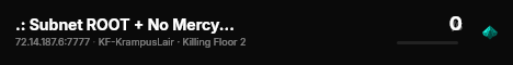 .: Subnet ROOT + No Mercy Expected :. live status badge