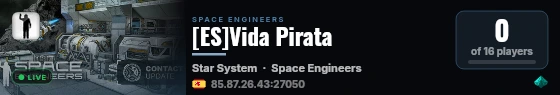 [ES]Vida Pirata live status badge
