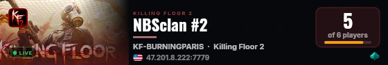 NBSclan #2 live status badge