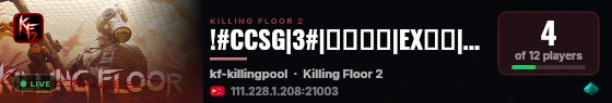 !#CCSG|3#|异形生物|EX武器|多倍经yan | +70% XP live status badge