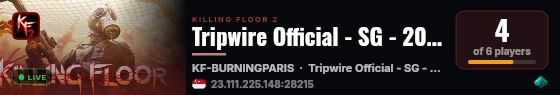 Tripwire Official - SG - 200005400 live status badge