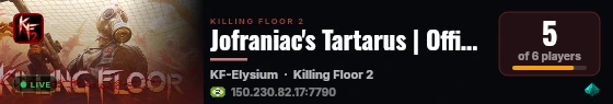 Jofraniac's Tartarus | Official & Custom Maps | HoE live status badge