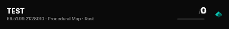 TEST live status badge